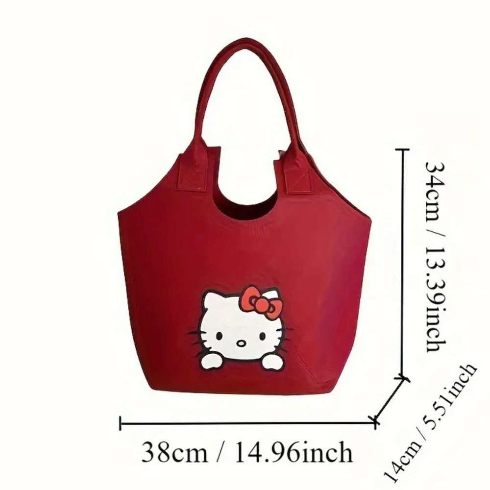 Sanrio Hello Kitty Tote Bag - Red